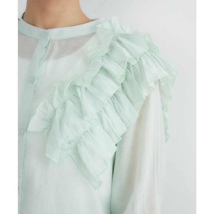 肩フリルシアーBL | RETRO GIRL | 詳細画像27 