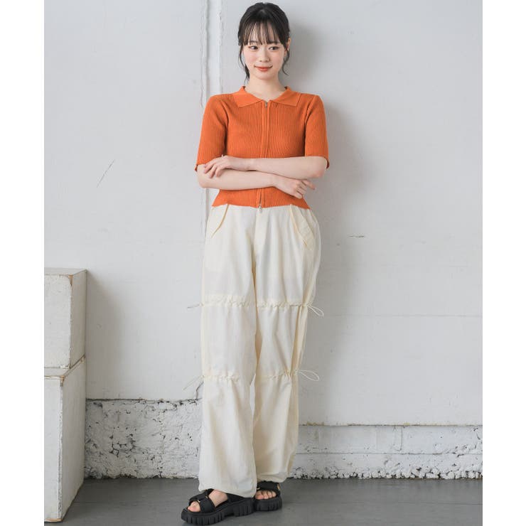 5分袖ZIPカーデ | RETRO GIRL | 詳細画像18 