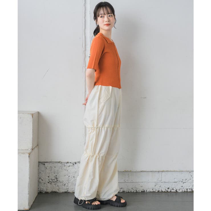 5分袖ZIPカーデ | RETRO GIRL | 詳細画像19 