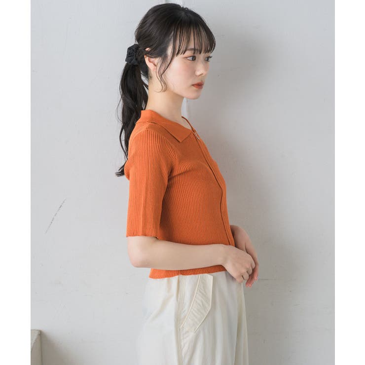 5分袖ZIPカーデ | RETRO GIRL | 詳細画像23 