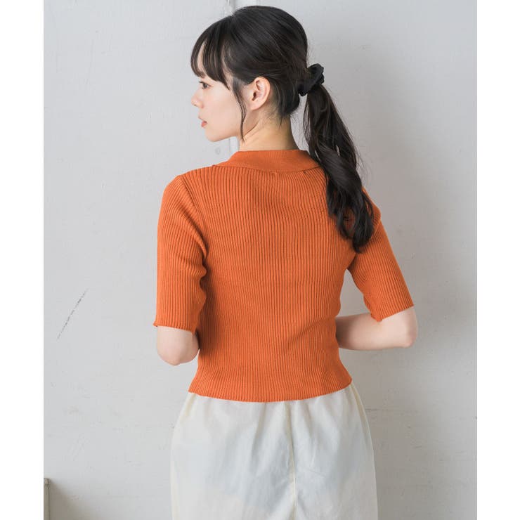 5分袖ZIPカーデ | RETRO GIRL | 詳細画像25 