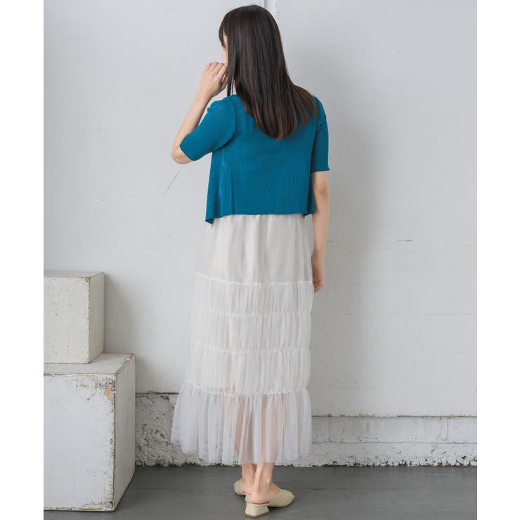 5分袖ZIPカーデ | RETRO GIRL | 詳細画像29 