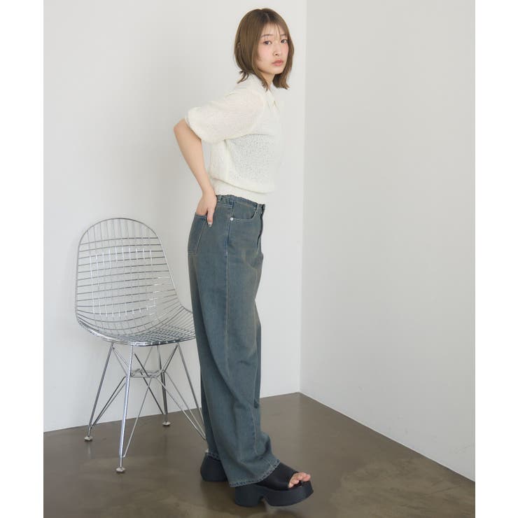 5分袖ポロNT | RETRO GIRL | 詳細画像15 