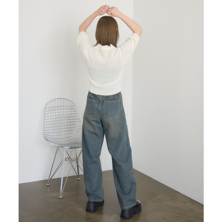 5分袖ポロNT | RETRO GIRL | 詳細画像17 