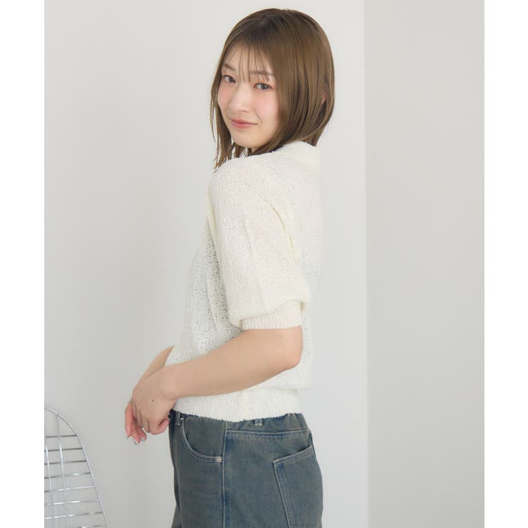 5分袖ポロNT | RETRO GIRL | 詳細画像20 