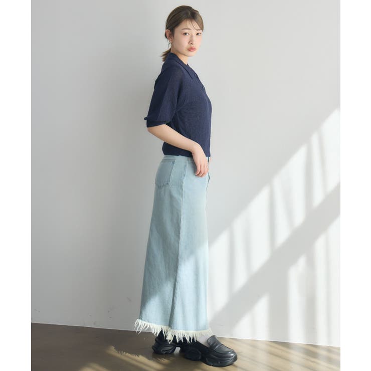 5分袖ポロNT | RETRO GIRL | 詳細画像23 