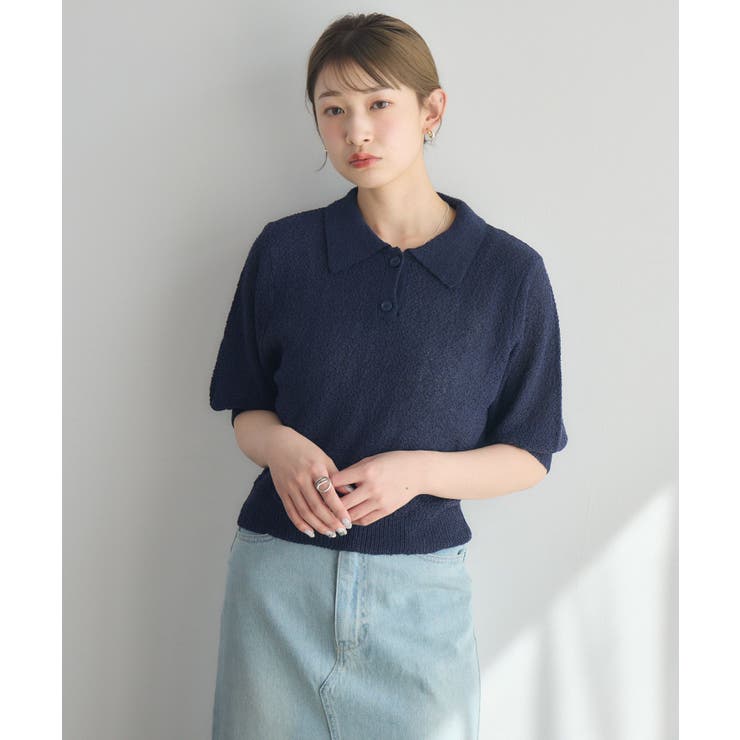 5分袖ポロNT | RETRO GIRL | 詳細画像26 