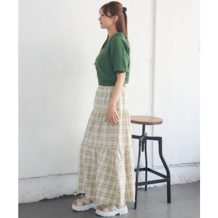 5分袖ポロNT | RETRO GIRL | 詳細画像5 