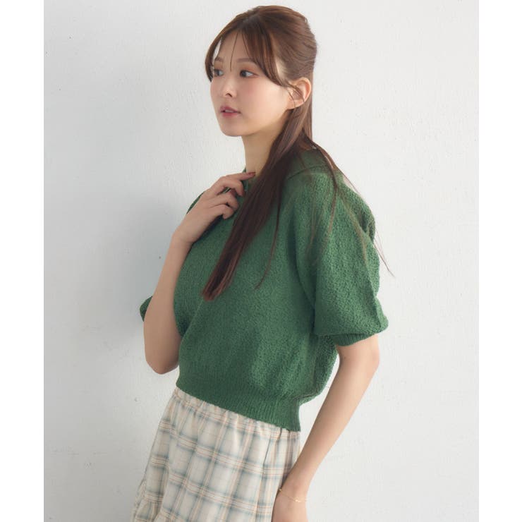 5分袖ポロNT | RETRO GIRL | 詳細画像9 