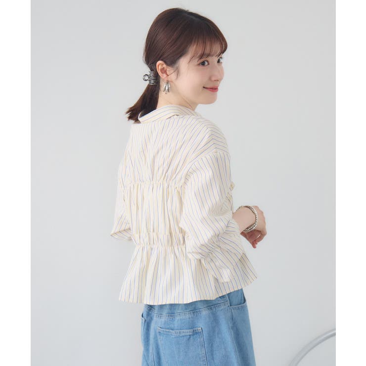 フリルギャザーSH[品番：RTGW0009002]｜RETRO GIRL（レトロ