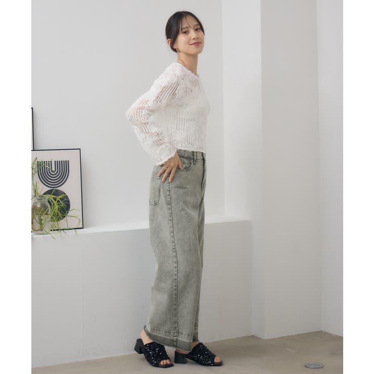 フラワーメッシュカーデ | RETRO GIRL | 詳細画像12 