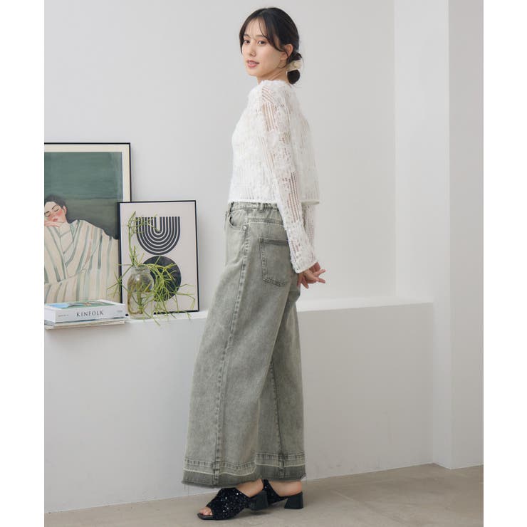 フラワーメッシュカーデ | RETRO GIRL | 詳細画像13 