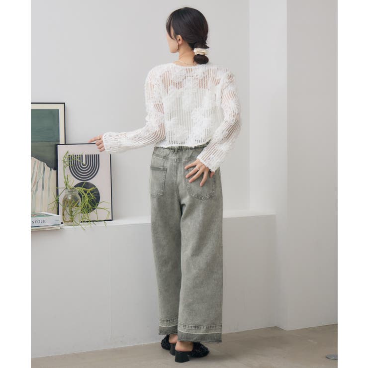 フラワーメッシュカーデ | RETRO GIRL | 詳細画像14 