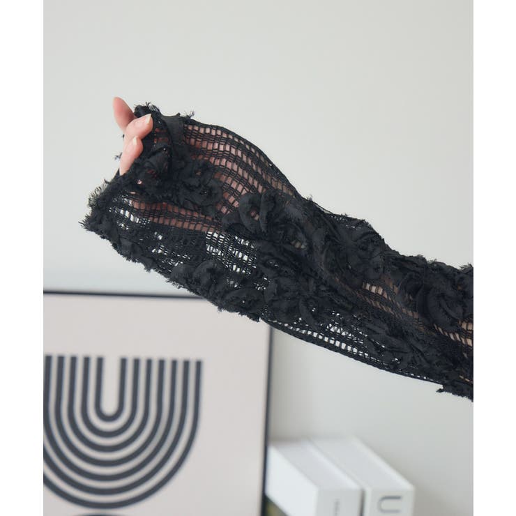 フラワーメッシュカーデ | RETRO GIRL | 詳細画像32 