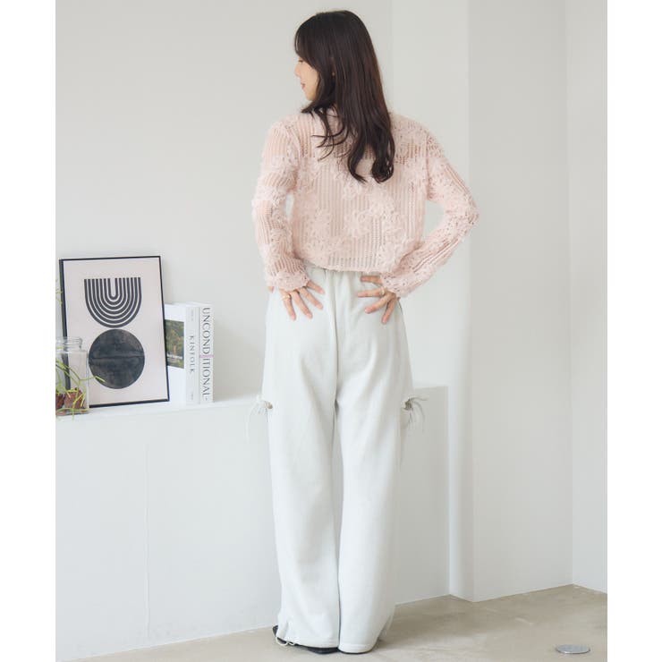 フラワーメッシュカーデ | RETRO GIRL | 詳細画像6 