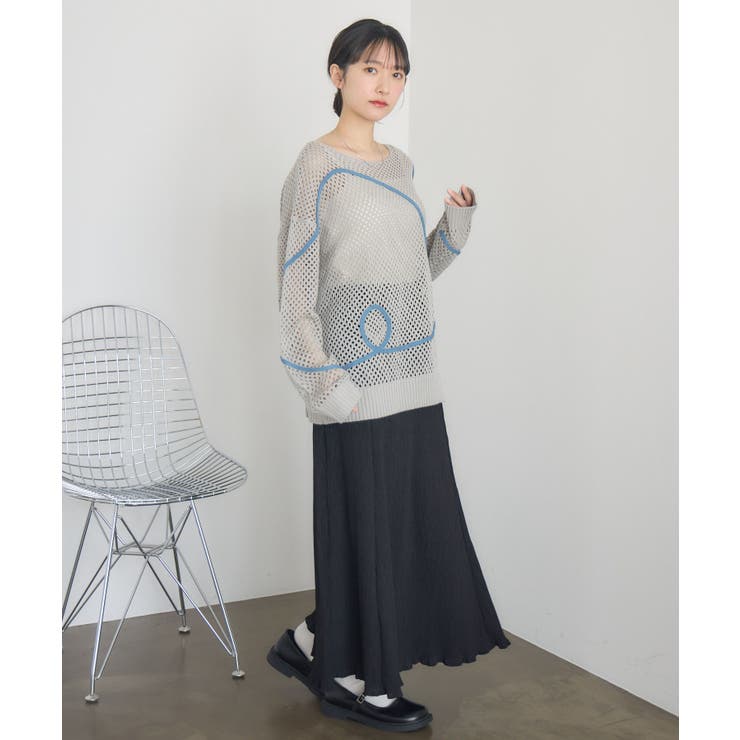 コード刺繍メッシュNT | RETRO GIRL | 詳細画像19 