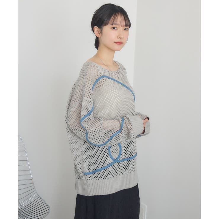 コード刺繍メッシュNT | RETRO GIRL | 詳細画像23 
