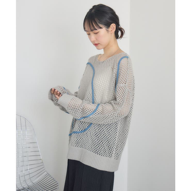 コード刺繍メッシュNT | RETRO GIRL | 詳細画像24 