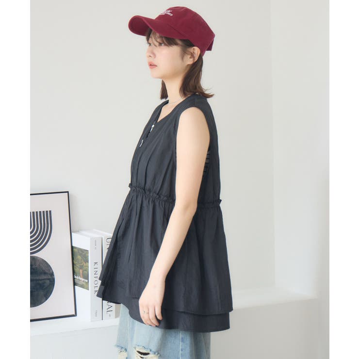 フリルナイロンベスト | RETRO GIRL | 詳細画像16 