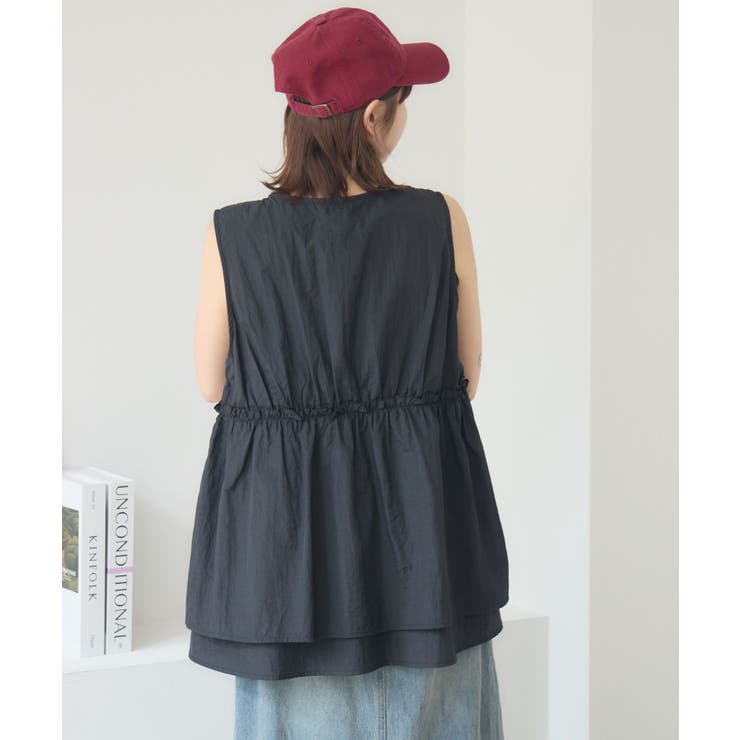 フリルナイロンベスト | RETRO GIRL | 詳細画像17 