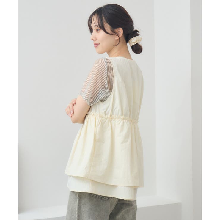 フリルナイロンベスト | RETRO GIRL | 詳細画像24 