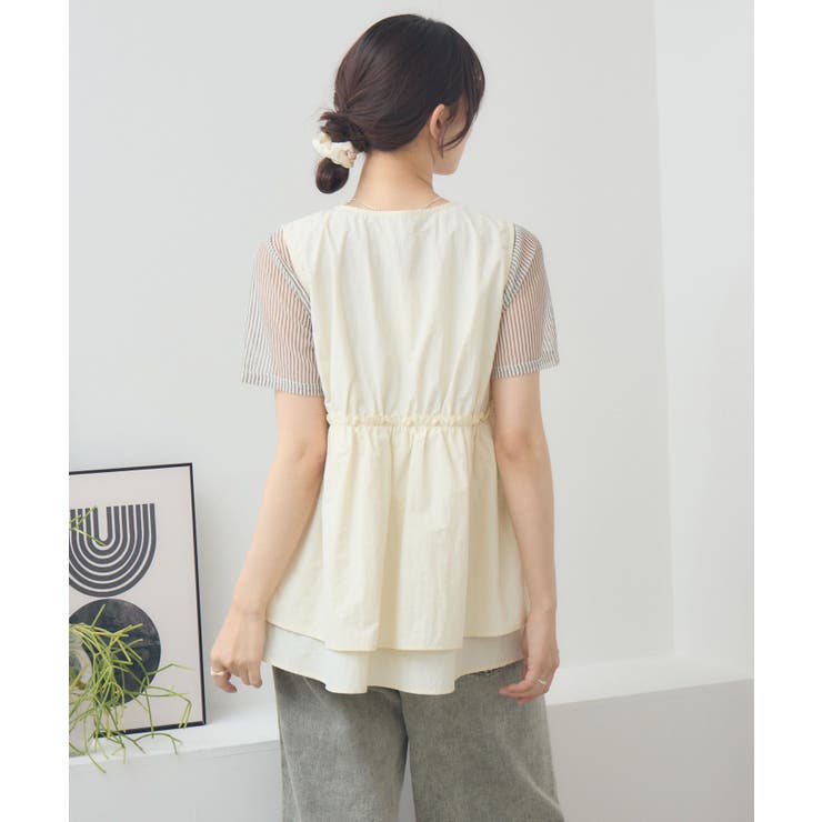 フリルナイロンベスト | RETRO GIRL | 詳細画像25 