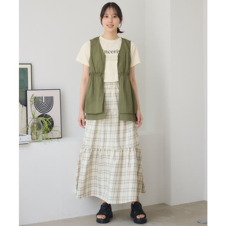 フリルナイロンベスト | RETRO GIRL | 詳細画像26 