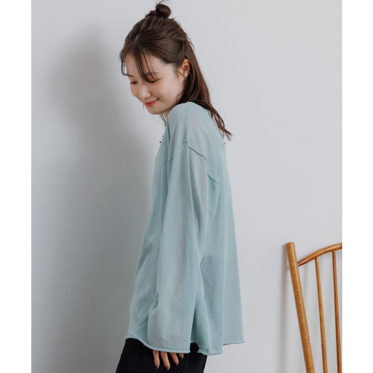 シアーニットプルオーバー | RETRO GIRL | 詳細画像11 