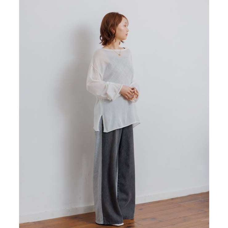 シアーニットプルオーバー | RETRO GIRL | 詳細画像16 