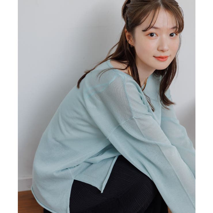 シアーニットプルオーバー | RETRO GIRL | 詳細画像2 