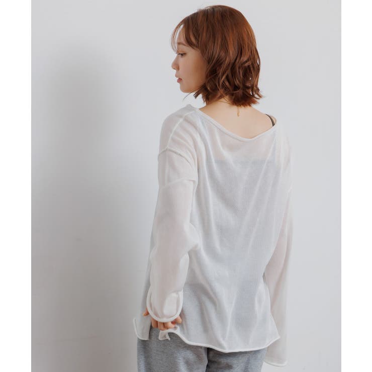 シアーニットプルオーバー | RETRO GIRL | 詳細画像21 