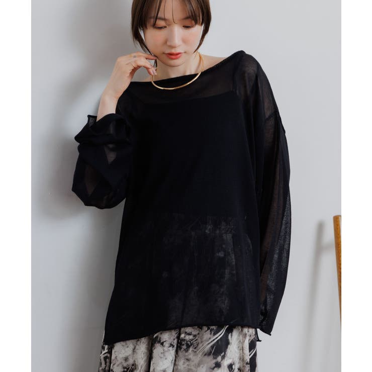 シアーニットプルオーバー | RETRO GIRL | 詳細画像27 