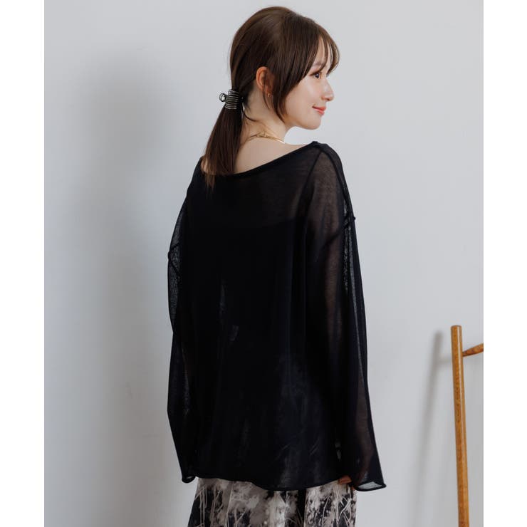 シアーニットプルオーバー | RETRO GIRL | 詳細画像30 