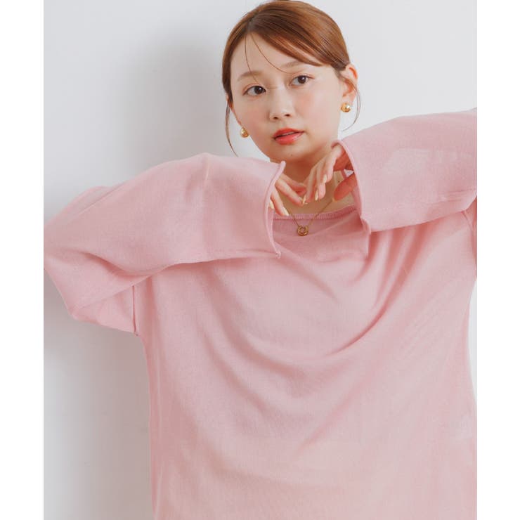 シアーニットプルオーバー | RETRO GIRL | 詳細画像33 