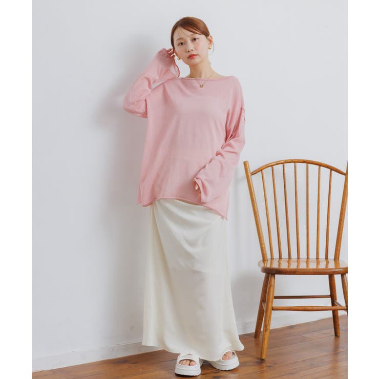 シアーニットプルオーバー | RETRO GIRL | 詳細画像34 