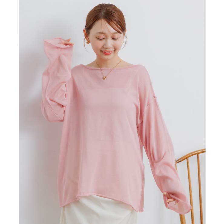 シアーニットプルオーバー | RETRO GIRL | 詳細画像38 