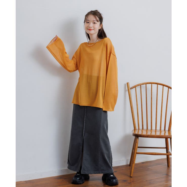 シアーニットプルオーバー | RETRO GIRL | 詳細画像43 