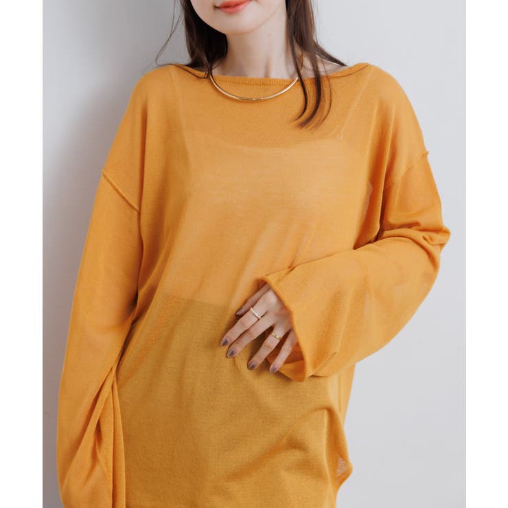 シアーニットプルオーバー | RETRO GIRL | 詳細画像46 