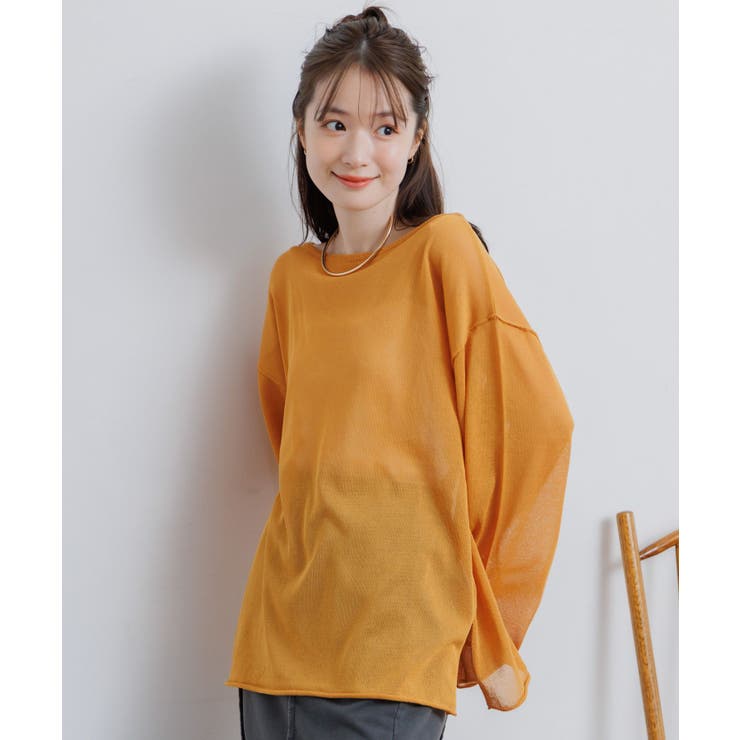 シアーニットプルオーバー | RETRO GIRL | 詳細画像50 