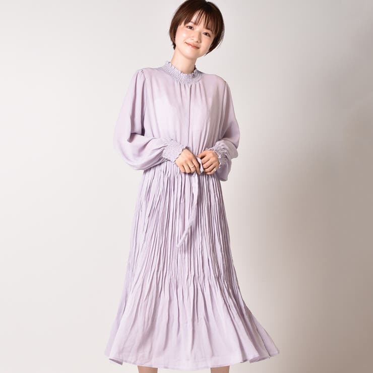 ◇RETRO GIRL◇ HNプリーツOP[品番：RTGW0001695]｜RETRO GIRL