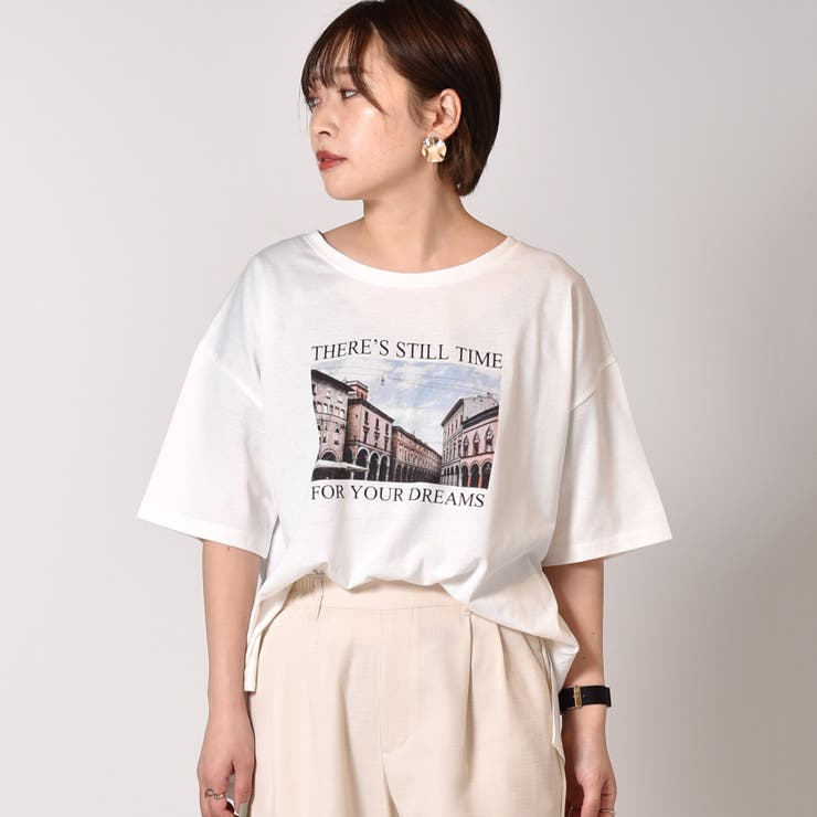 Retro Girl フォトプリントtee 品番 Rtgw Retro Girl レトロガール のレディースファッション通販 Shoplist ショップリスト