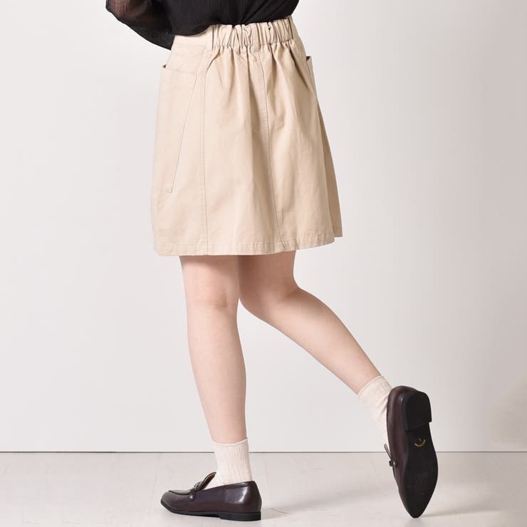RETROGIRL レトロガール 台形スカート 黒 - ミニスカート