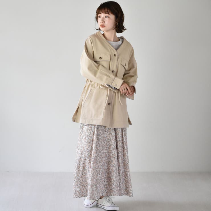 ◎RETRO GIRL◎ パイピングツイルJK[品番：RTGW0002761]｜RETRO