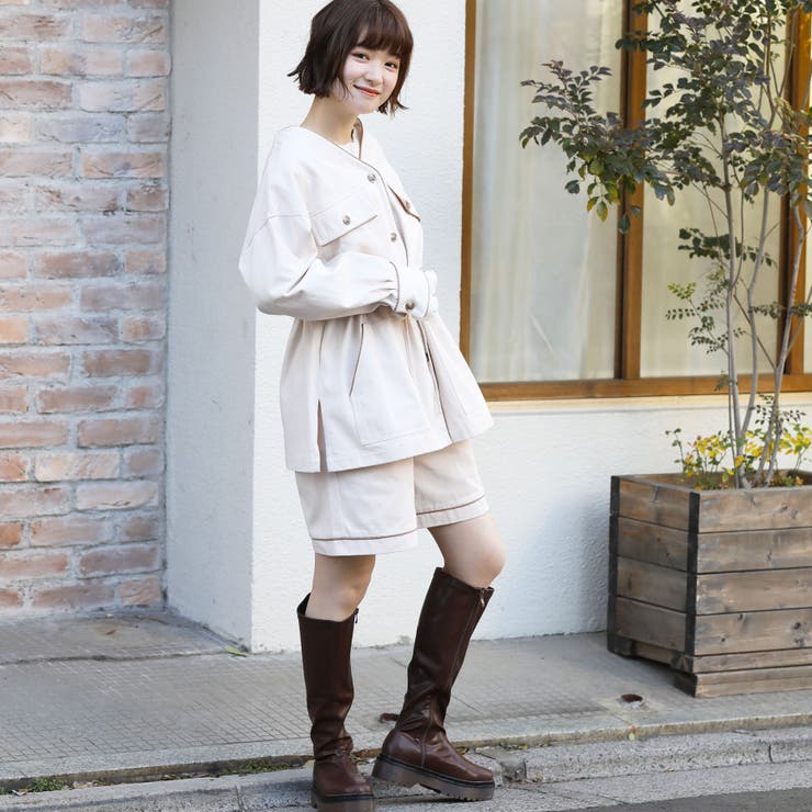 ◎RETRO GIRL◎ パイピングツイルSPT[品番：RTGW0002763]｜RETRO
