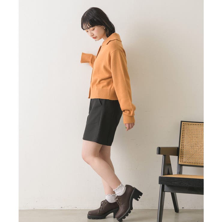 ZIP襟ニット 襟付きZIPニット|RETRO GIRL | RETRO GIRL ONLINE STORE レトロ