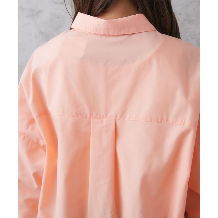 胸刺繍BIGシャツ | RETRO GIRL | 詳細画像32 