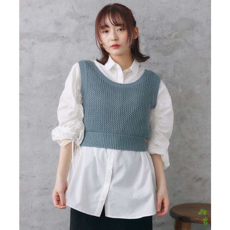 メッシュベストセットSH[品番：RTGW0007776]｜RETRO GIRL（レトロ