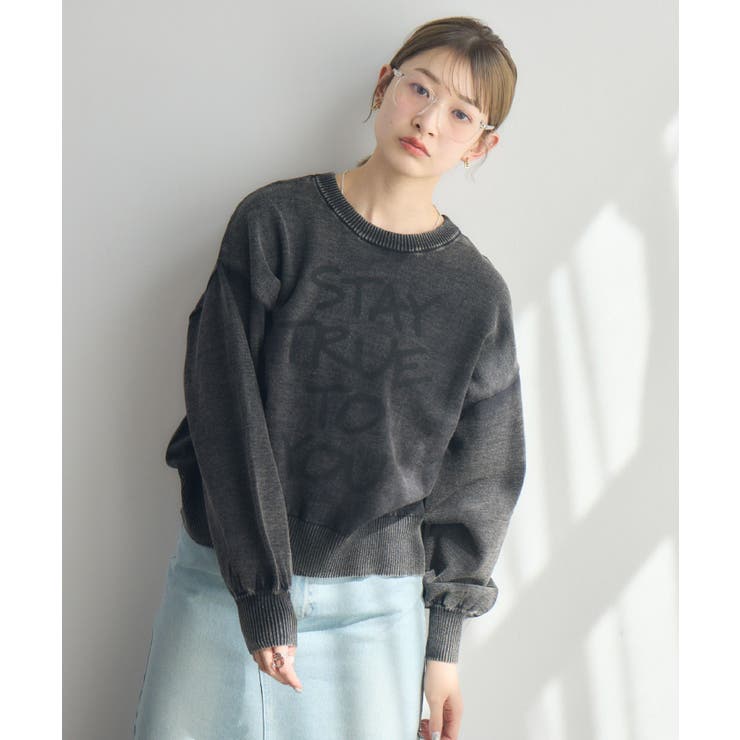 BLK1 | サンドウォッシュ加工NT | RETRO GIRL