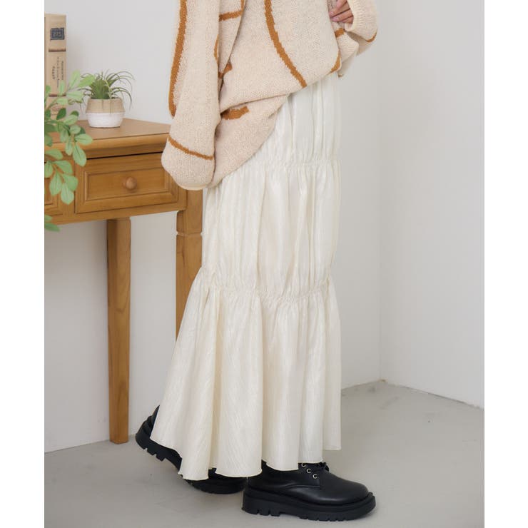 サテンシャーリングSK | RETRO GIRL | 詳細画像12 