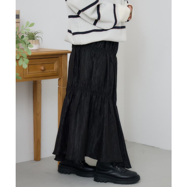 サテンシャーリングSK | RETRO GIRL | 詳細画像20 